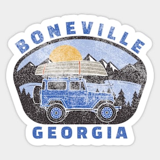 Boneville, GA - Deep Woods Sticker